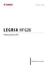Canon LEGRIA HF G26 Manuale utente