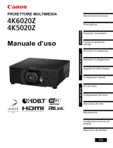 Canon XEED 4K5020Z Manuale utente