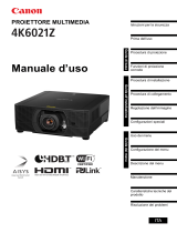 Canon XEED 4K6021Z Manuale utente