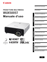 Canon XEED WUX500ST Manuale utente