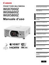 Canon XEED WUX6600Z Manuale utente