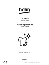Beko Lavatrice Washing Machine [WUX81436AI-IT] Manuale utente