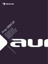 Uncategorized Auna Amp-3800 BT HiFi Amplifier Manuale utente