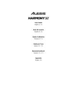 Alesis Harmony 32 Manuale del proprietario