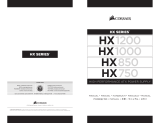 Corsair HX Series High Performance ATX Power Supply HX850, HX1000, HX1200, HX750 Manuale utente