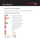 HyperX Cloud Core Headset Manuale utente