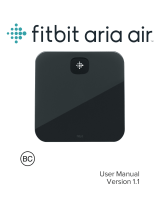 Fitbit Aria Air Smart Bathroom Scales Manuale utente