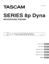 Tascam 8p Dyna Series Manuale del proprietario