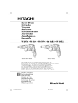 Hitachi W6V4 Manuale del proprietario