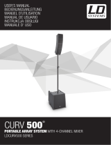 LD CURV 500 SERIES Manuale utente