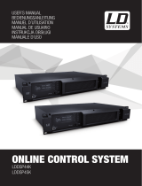 LD Systems DSP 45 K RACK Manuale utente