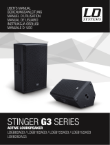 LD Systems Stinger 28 A G3 Dual 8" Powered Speaker Manuale del proprietario