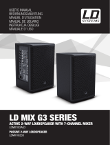 LD Systems MIX 10 G3 10″ Passive Speaker Manuale utente