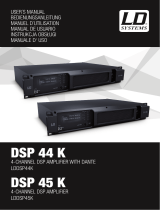LD Systems DSP 44 K Manuale utente