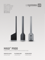 LD Systems Maui P900 W Manuale del proprietario