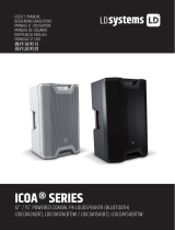 LD Systems ICOA 15A Coaxial PA 15″ Powered Speaker Manuale del proprietario