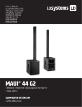 LD Systems MAUI 44 G2 SUB Manuale utente