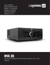 LD Systems IMA60 Installation Amplifier 65W Manuale del proprietario
