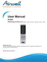 Airwell RC08C Manuale utente