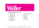 Weller WSS 80 Operating Instructions Manual