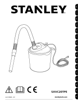 Stanley SXVC20TPE Manuale del proprietario
