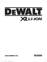 DeWalt DCE800 Manuale utente