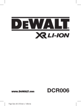 DeWalt DCR006 Manuale utente