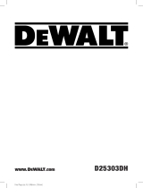 DeWalt D25303DH Manuale utente