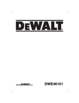 DeWalt DWE46101 Manuale del proprietario
