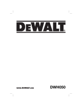 DeWalt DWH050 T 1 Manuale del proprietario