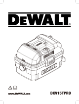 DeWalt DXV15TPRO Manuale utente