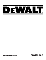 DeWalt DCMBL562 Manuale utente