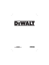 DeWalt DW085 Manuale utente