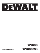 DeWalt DW088CG Manuale utente