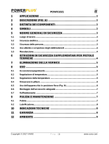 Powerplus POWX1021 Manuale del proprietario