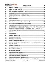 Powerplus POWDP15100 Manuale del proprietario