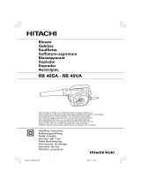 Hitachi RB40VA Manuale del proprietario