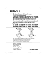 Hitachi WH 18DMR Manuale utente