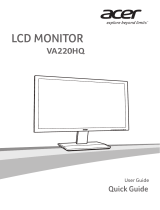 Acer VA220HQ Manuale utente