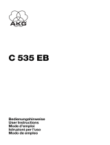 AKG C 535 EB Manuale del proprietario
