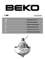 Beko FS225320 Manuale del proprietario