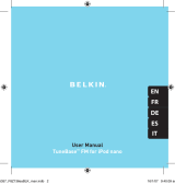 Belkin TUNEBASE FM TRANSMETTEUR POUR IPOD NANO 2G #F8Z136EABLK Manuale del proprietario