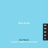 Belkin TUNECAST 3 #F8M010EA Manuale del proprietario