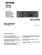 Blaupunkt ATLANTA RD 105 Manuale del proprietario
