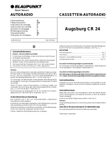 Blaupunkt AUGSBURG CR 24 Manuale del proprietario