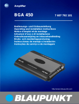 Blaupunkt BGA 450 Manuale del proprietario