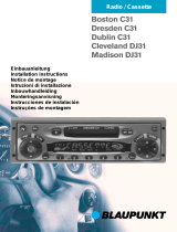 Blaupunkt MADISON DJ31 Manuale del proprietario