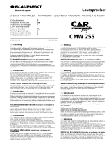 Blaupunkt CAR MODULAR magic CMW 255 Manuale del proprietario