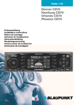 Blaupunkt ORLANDO CD 70 Manuale del proprietario
