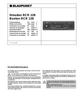 Blaupunkt DRESDEN RCR 128 Manuale del proprietario